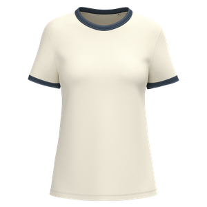 Eco-Friendly Ladies' Ringer T-shirt With Washed Effect Binding, miniatyr 2
